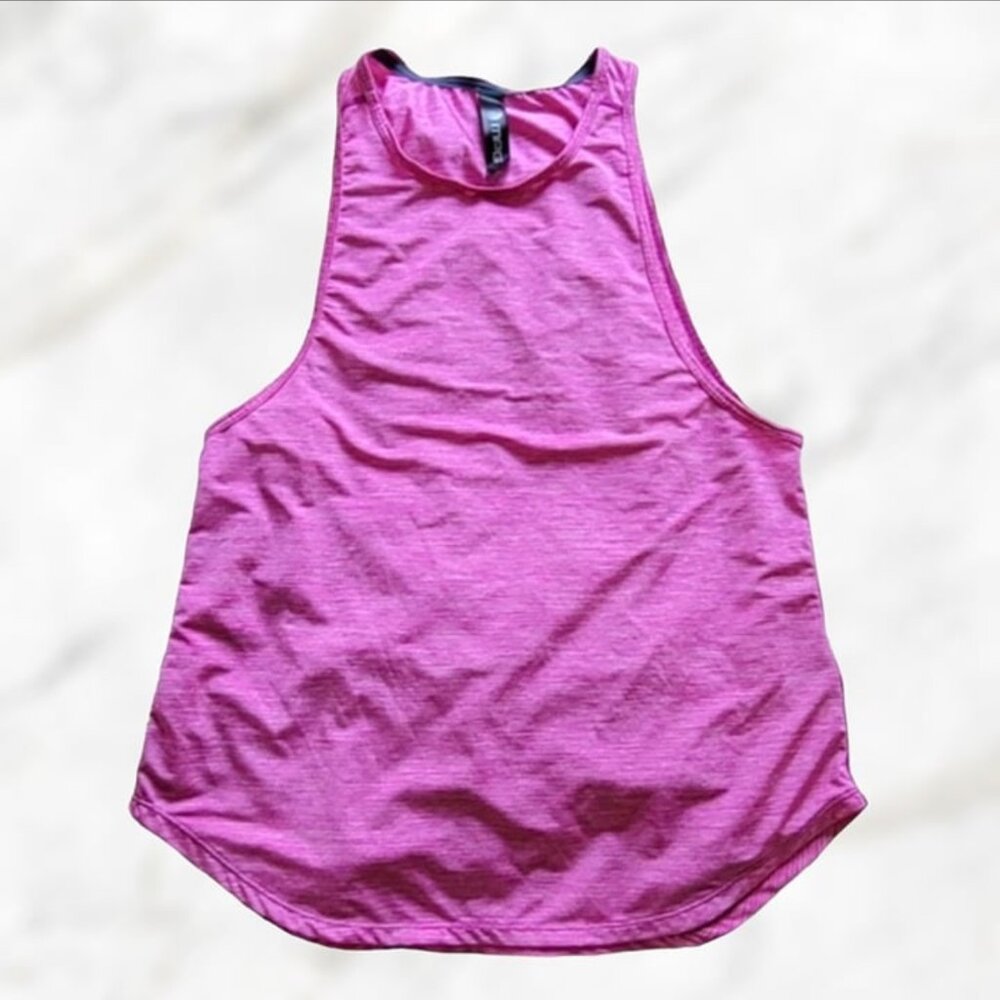 MPG Pink Athletic Running Yoga Racerback Tank Top Shirt Activewear Size M
